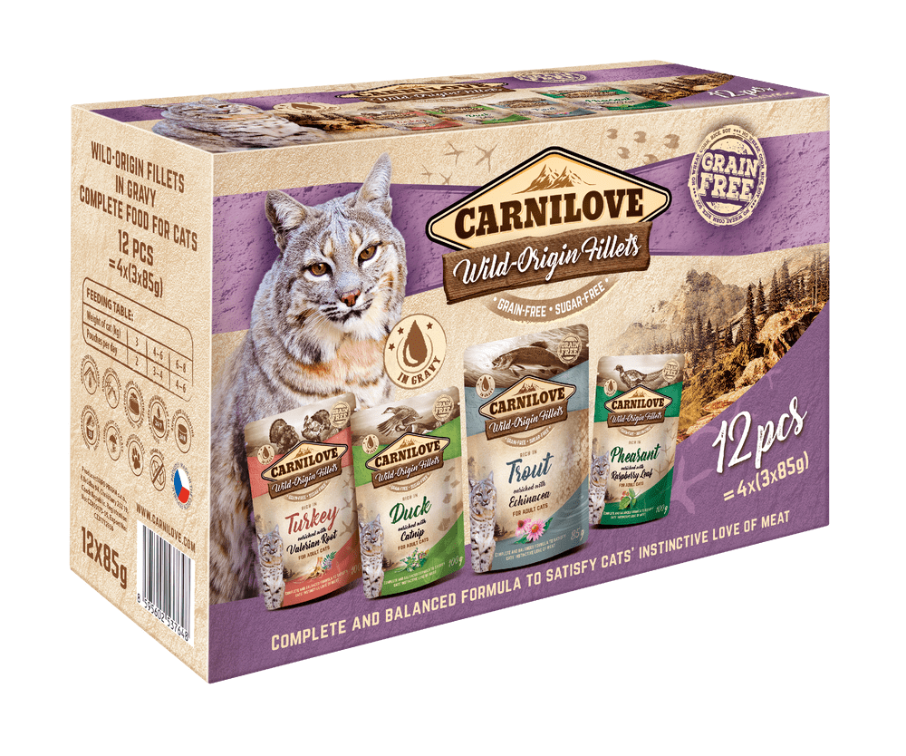 Carnilove Cat Pouch Multipack 12 x 85 g